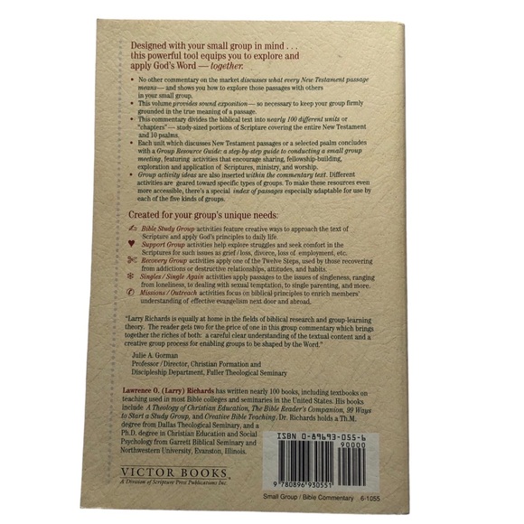 Small Group Member's Commentary on the New Testament and Selected Psalms - Picture 2 of 9